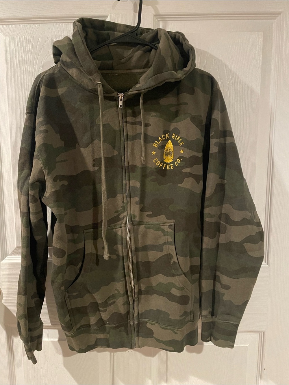 Black Rifle Coffee Co. Women's Camo Zip-Up Hoodie